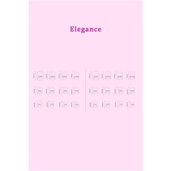 SO PINK BEAUTY Press On Nails 2 Packs - Picture 3 of 16